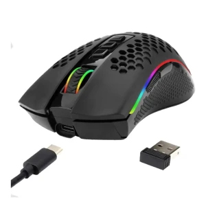 موس گیمینگ بی سیم ردراگون مدل Storm Pro M808K S